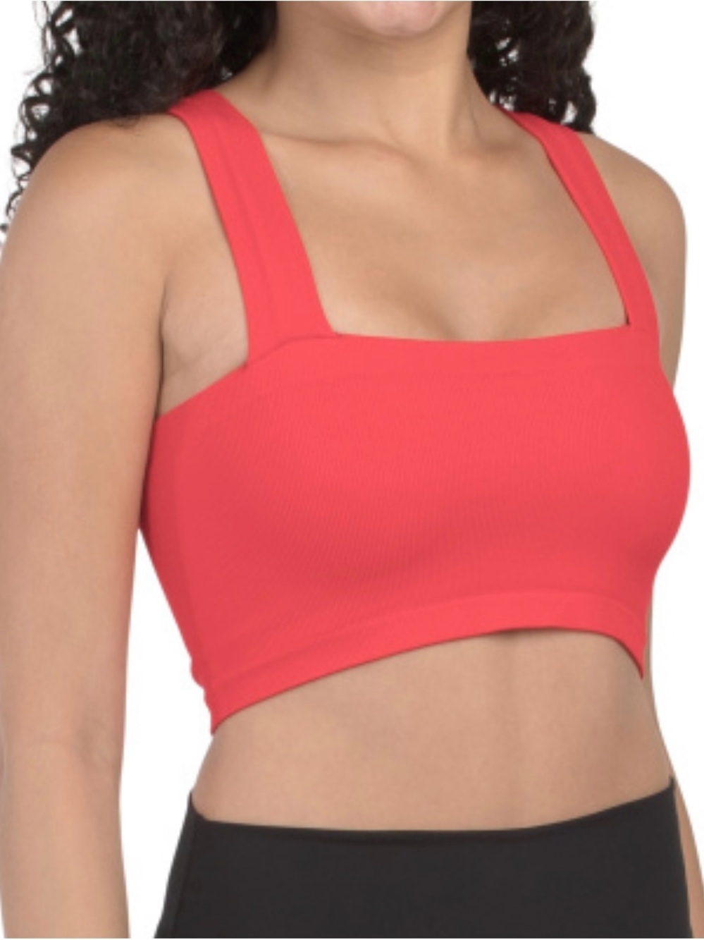 NEW SPIRITUAL GANGSTER Ria Seamless Bra in Red